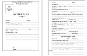 Chứng thực chữ ký trên sơ yếu lý lịch